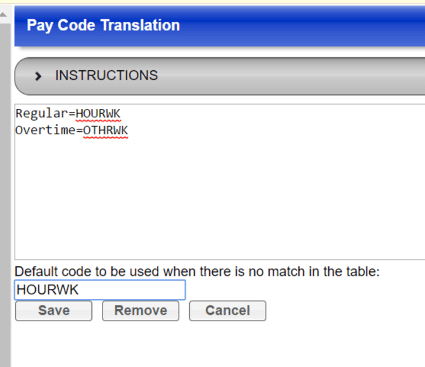 ThinkWare Pay Code Translation Screenshot