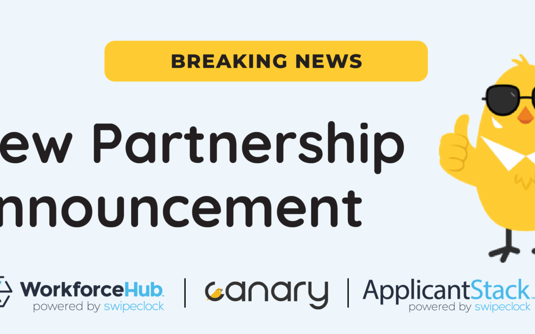 Swipeclock Announces Partnership with Canary